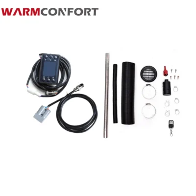 24V 2KW Diesel Air Heater for Outdoor RV New Integrated Tent Heater for Air Conditioning Systems Aluminium Material - Image 3