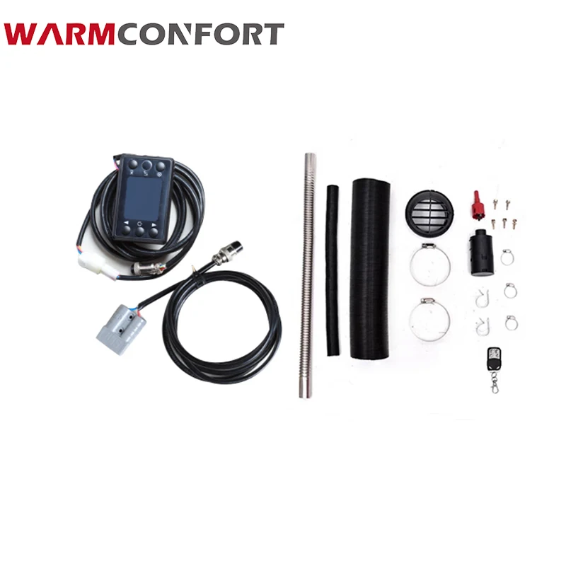 24V 2KW Diesel Air Heater for Outdoor RV New Integrated Tent Heater for Air Conditioning Systems Aluminium Material - Image 3