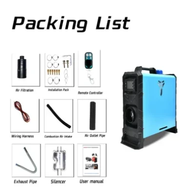 WARMCONFORT Diesel Air Heater All in One 8KW 220V Diesel Heater With Remote Control for Truck/RV - Image 6