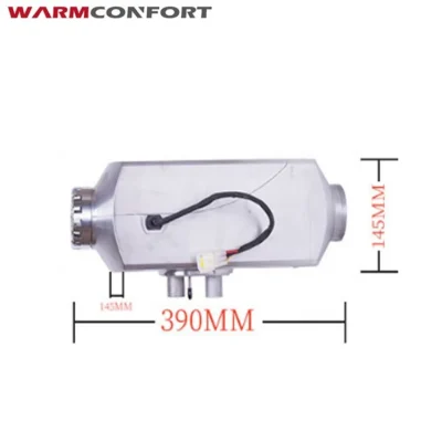 For WARMCONFORT 5Kw 12V24V Aluminum Diesel Fuel Heater for Parking Single Hole AC System - Image 2