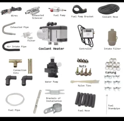 Warmconfort Simialr to Truma Combi D 6 E RV caravan Motorhome Heater 12V5KW  Two Functions diesel air Water  Parking Heater - Image 4