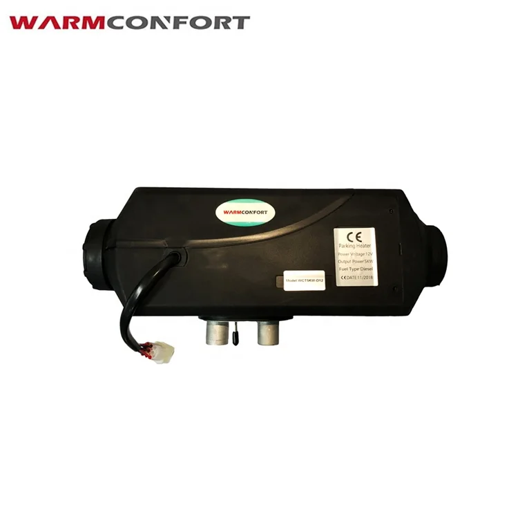 WARMCONFORT Diesel Parking Heater With LCD Monitor 5KW 12V Air Diesel Heater Parking Heater With Silencer for Truck Boat Car - Image 1