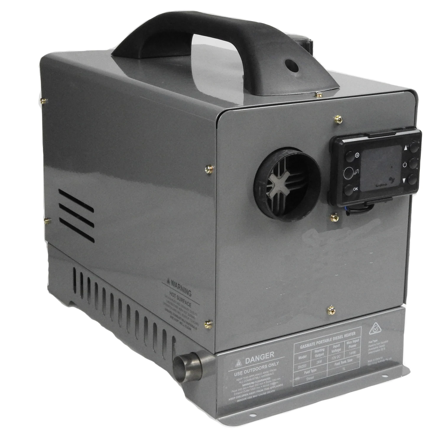 2022 New Portable 12V/24V 2KW Tent Heater for Outdoor - Image 2