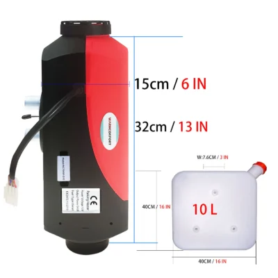 WARMCONFORT Parking Air Diesel Fuel Heater Set 5Kw 12V24V for RV/ Boat/Trailer/Truck - Image 5