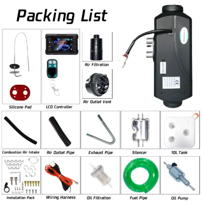 24V 5KW Diesel Parking Heaters for Truck Boat caravan Car - Image 5