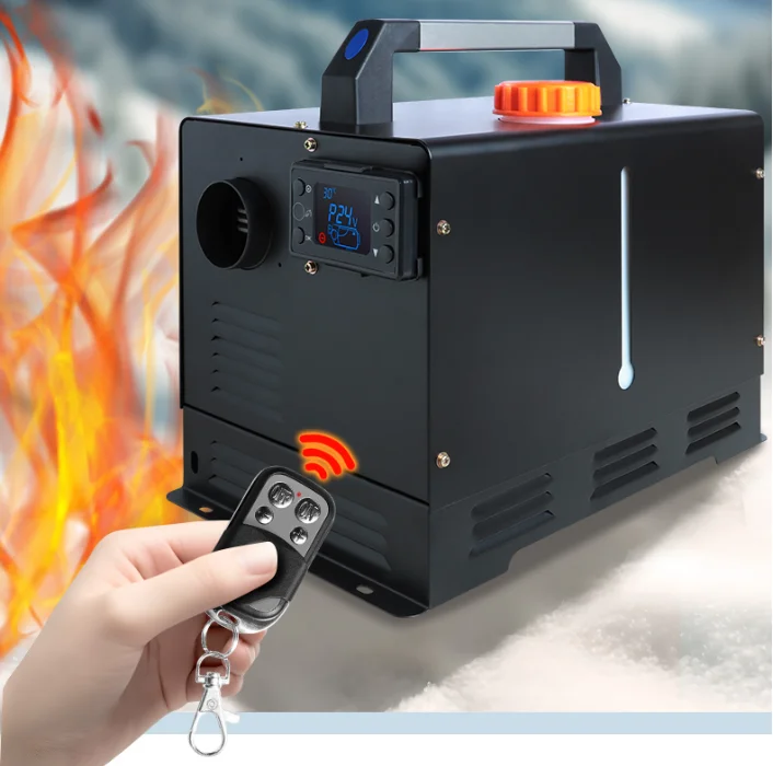 24V 2KW Diesel Air Heater for Outdoor RV New Integrated Tent Heater for Air Conditioning Systems Aluminium Material - Image 4