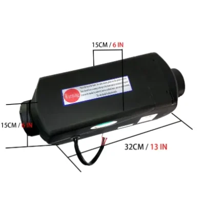 LCD Digital Remote Control Car Heater 12V24V 5KW/8KW Diesel Air Parking Heater - Image 2